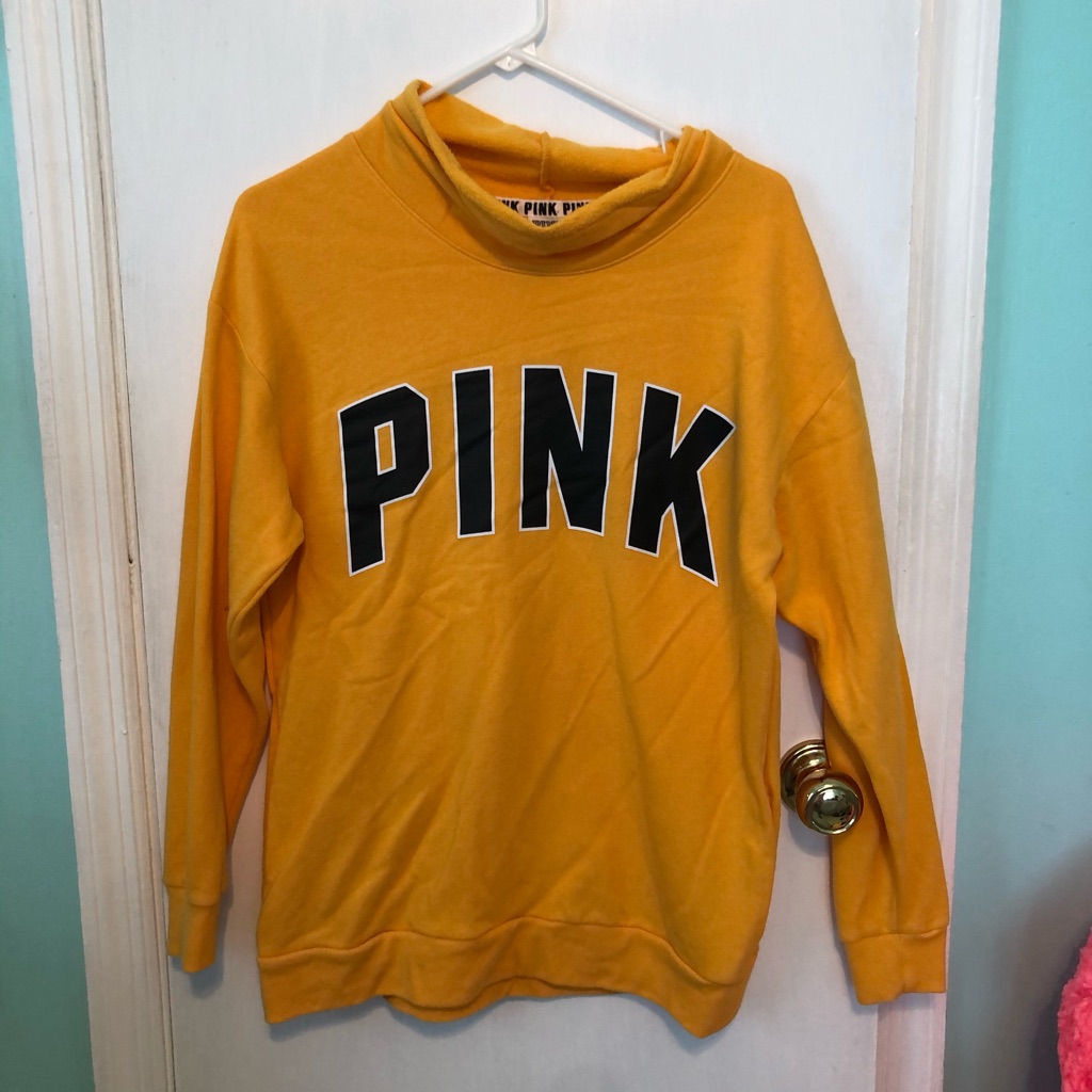 Pink Yellow Sweater Size Xs